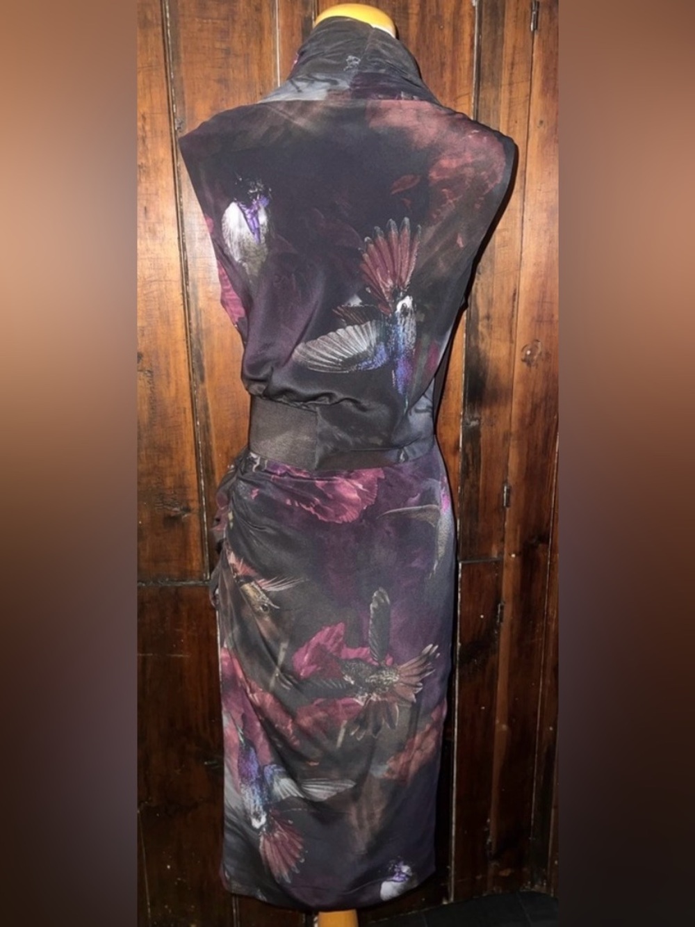 AllSaints Tropic Silk wrap corset Dress
Vintage All Saints US4 - Picture 5 of 11